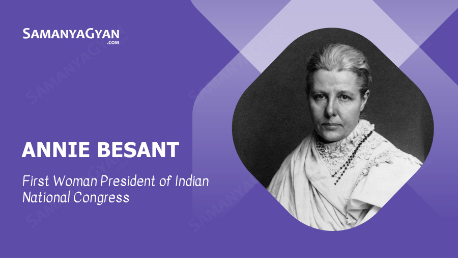 write a biography of annie besant within 100 words